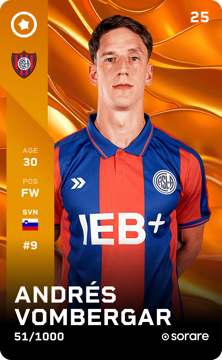 Andrés Vombergar 2025-26 • Limited 51/1000