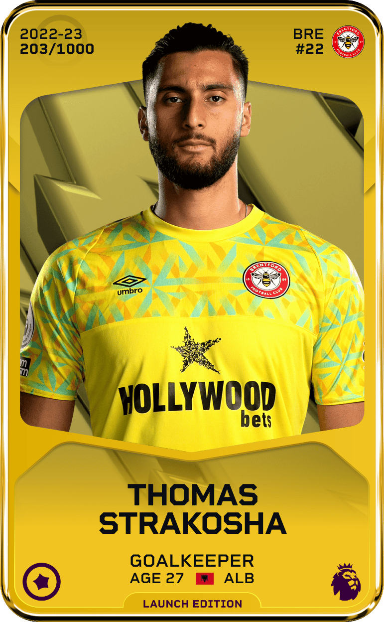 Thomas Strakosha 2022-23 • Limited 203/1000