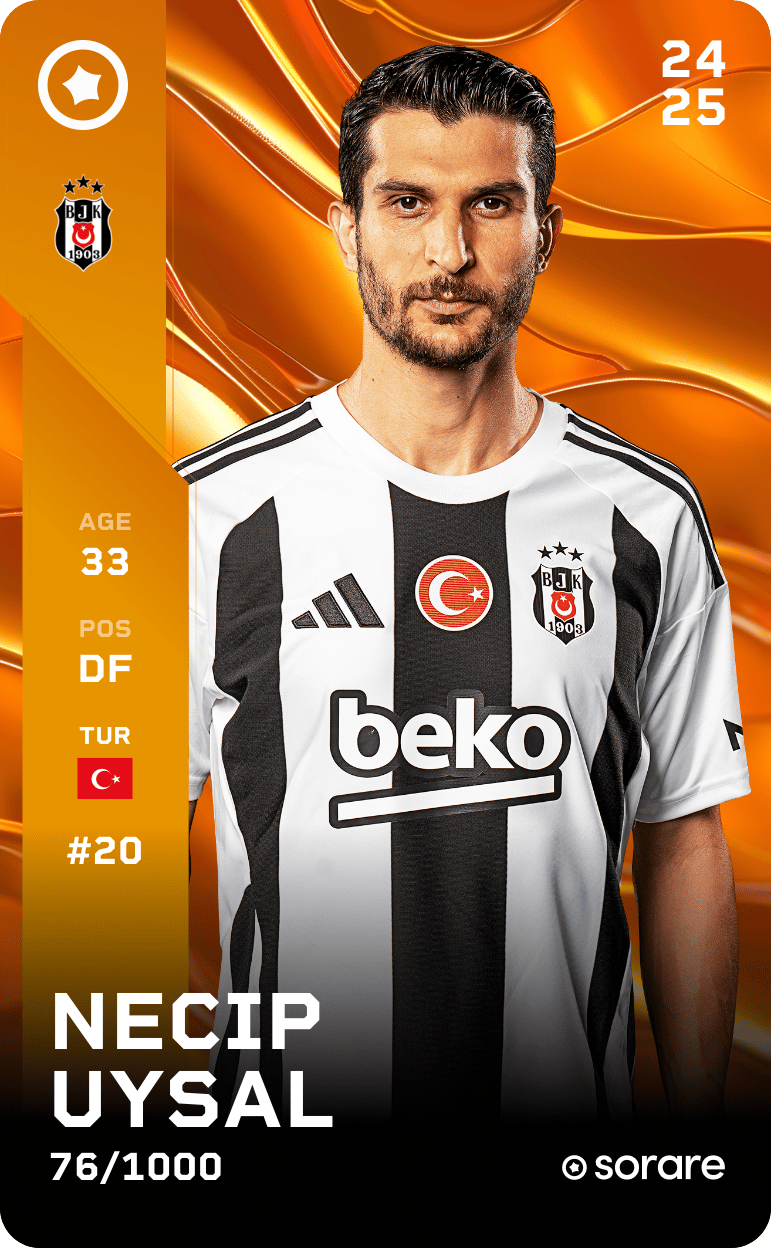 Necip Uysal 2024-25 • Limited 76/1000