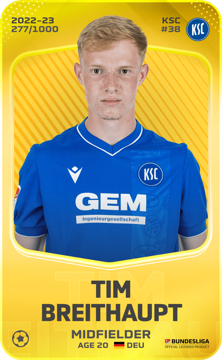 Tim Breithaupt 2022-23 • Limited 277/1000