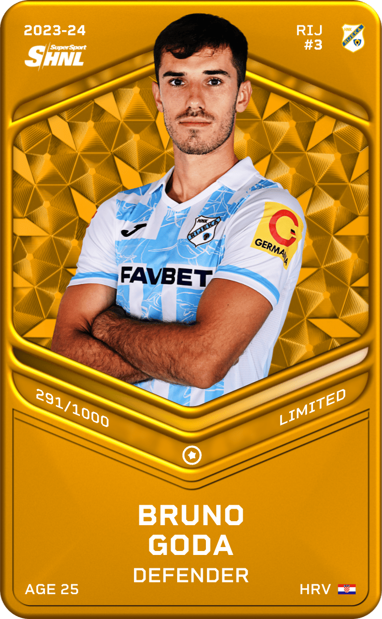 Bruno Goda 2023-24 • Limited 291/1000