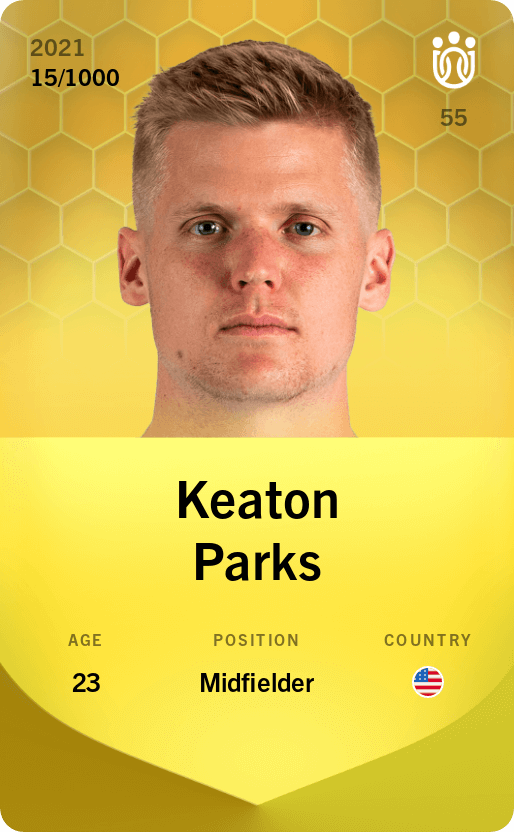 Keaton Parks 2021-22 • Limited 15/1000