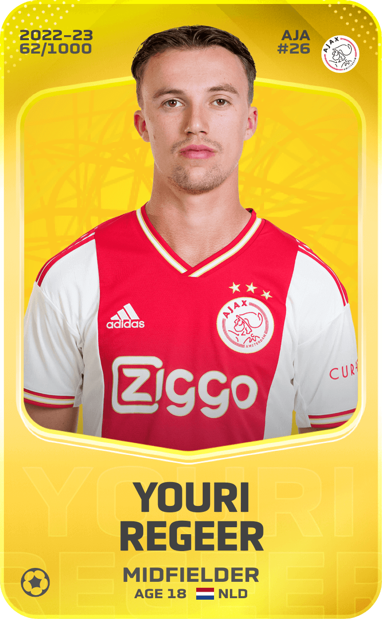 Youri Regeer 2022-23 • Limited 62/1000
