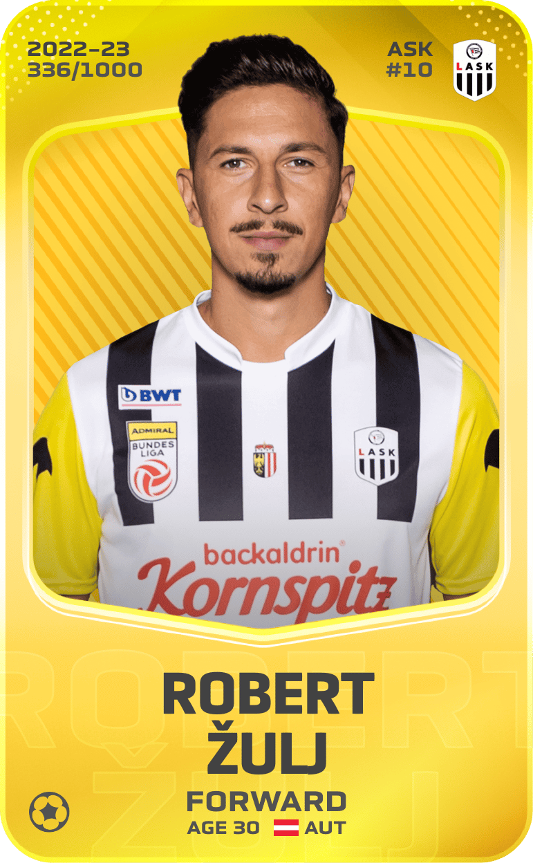Robert Žulj 2022-23 • Limited 336/1000