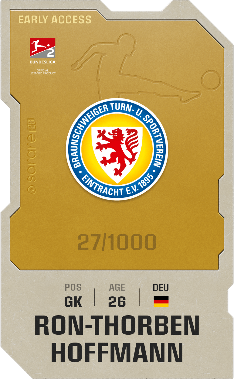 Ron-Thorben Hoffmann 2025-26 • Limited 27/1000