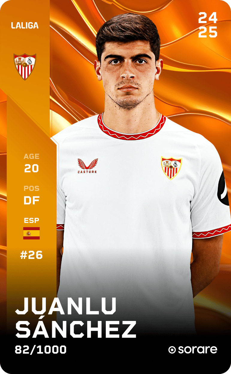 Juanlu Sánchez 2024-25 • Limited 82/1000