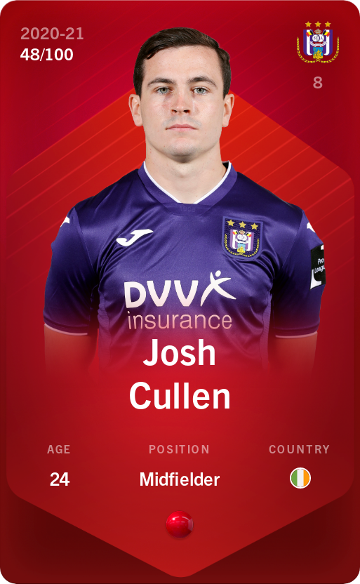 Sorare - Sorare Official - Josh Cullen 2020-21 • Rare 48/100 - NFT # 5280047551373809562364846531927205733343853929283605631664307728865218674768