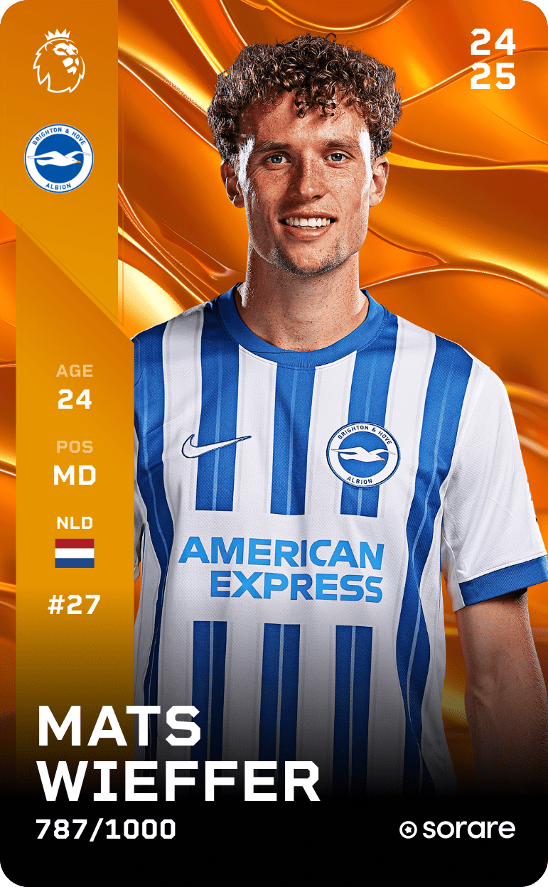 Mats Wieffer 2024-25 • Limited 787/1000