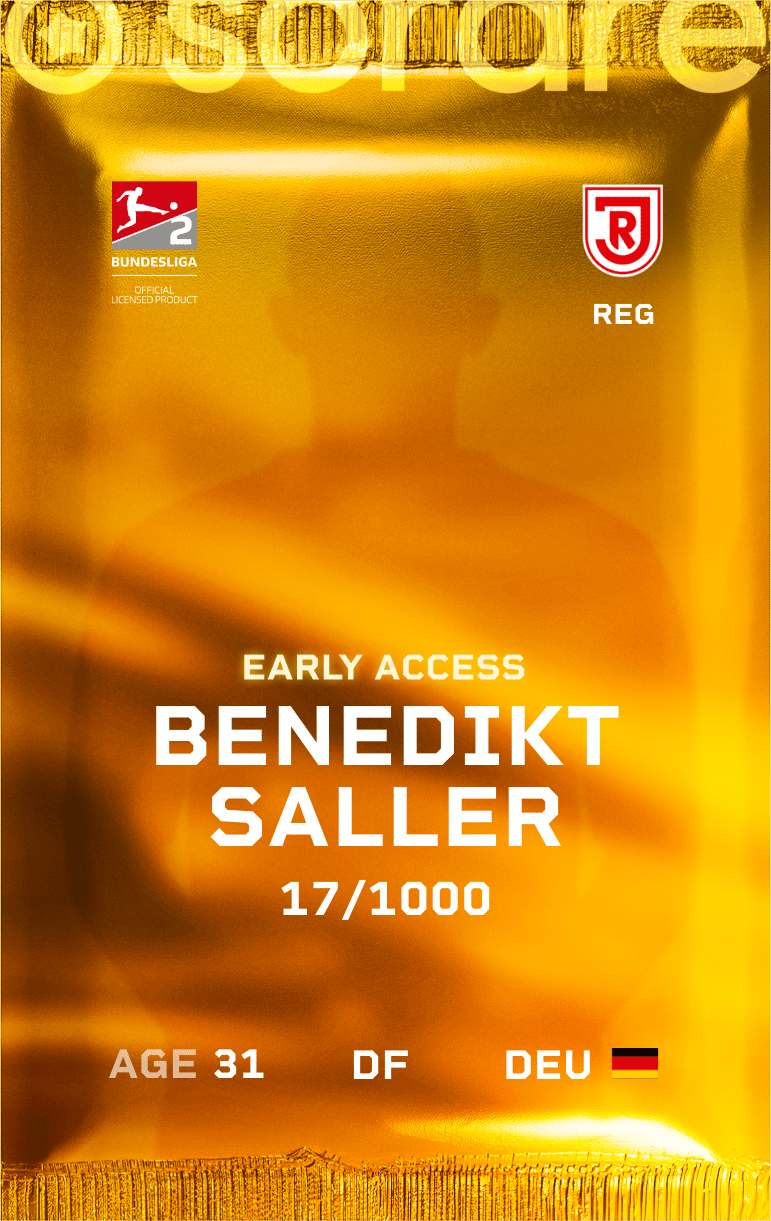 Benedikt Saller 2024-25 • Limited 17/1000