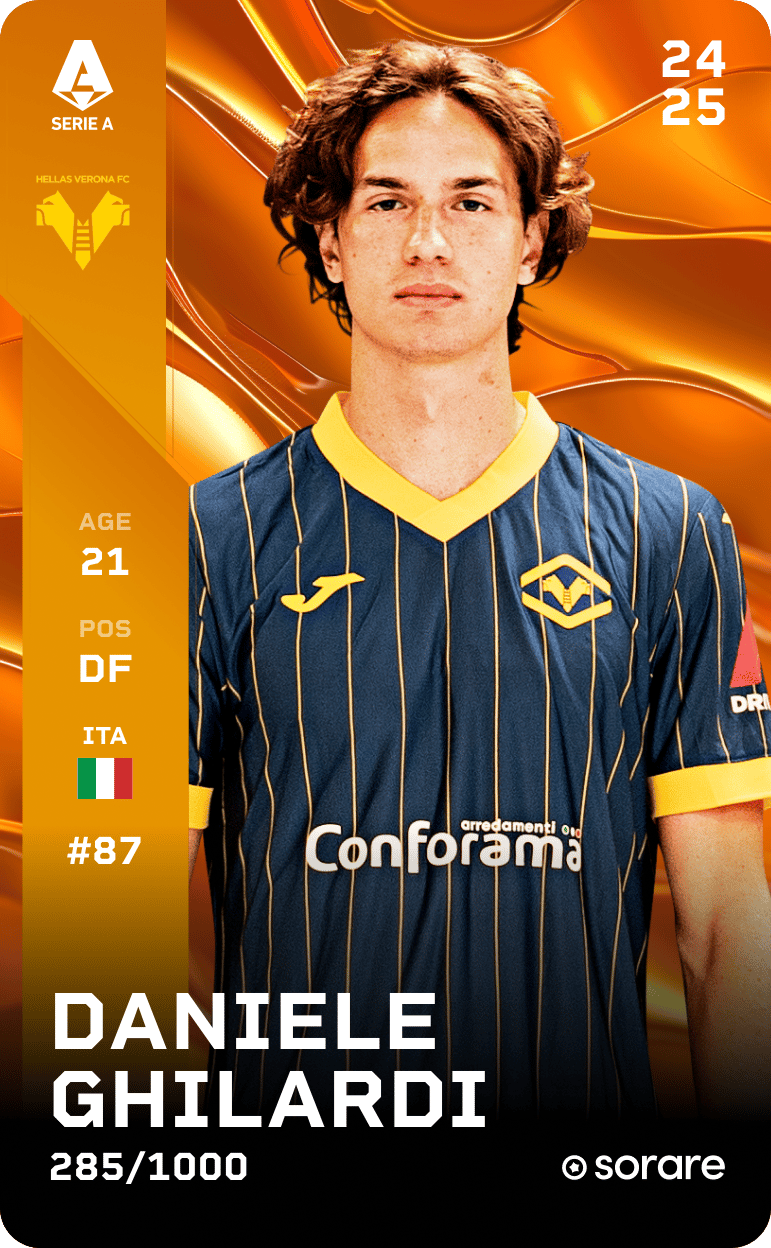 Daniele Ghilardi 2024-25 • Limited 285/1000