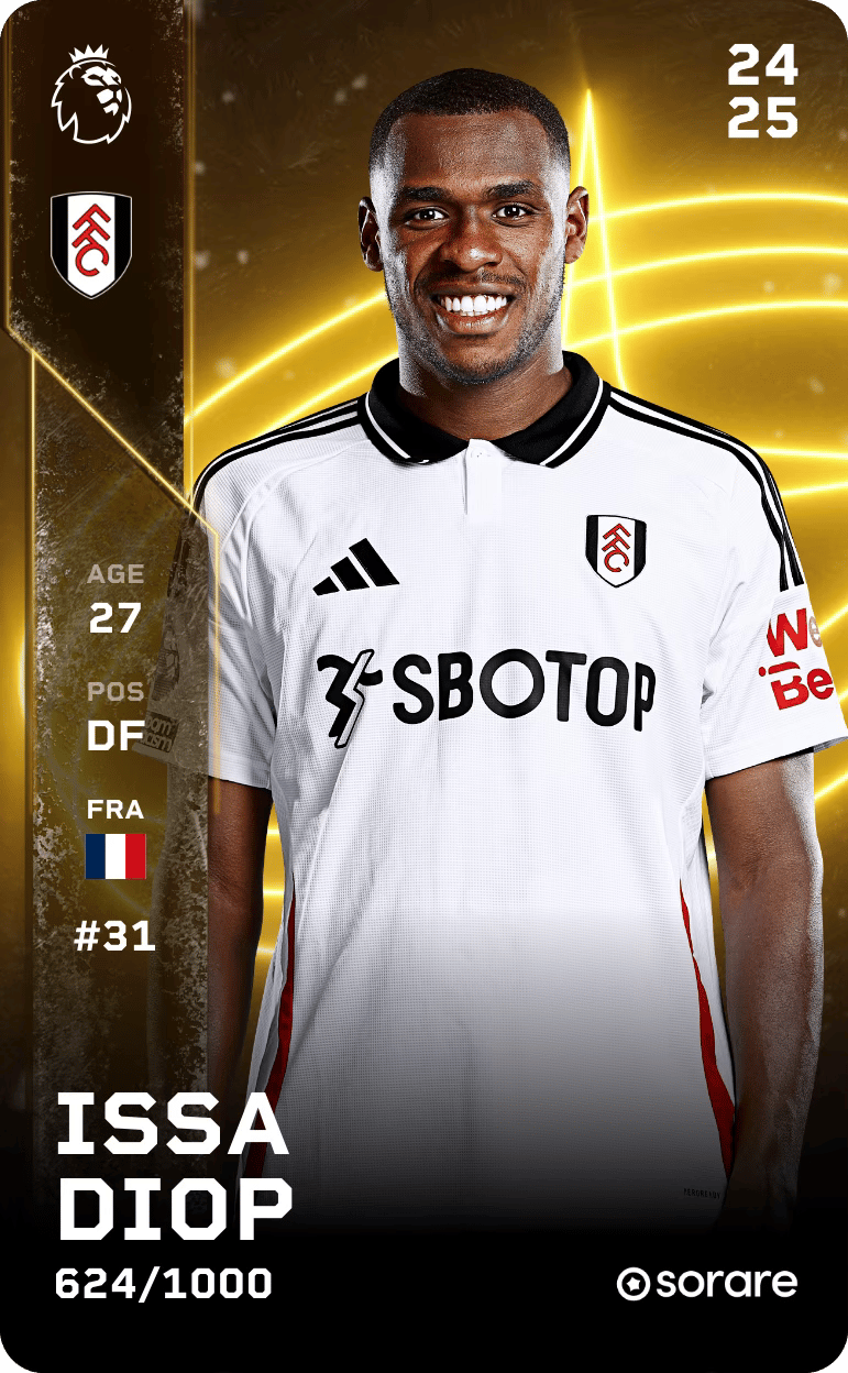 Issa Diop 2024-25 • Limited 624/1000