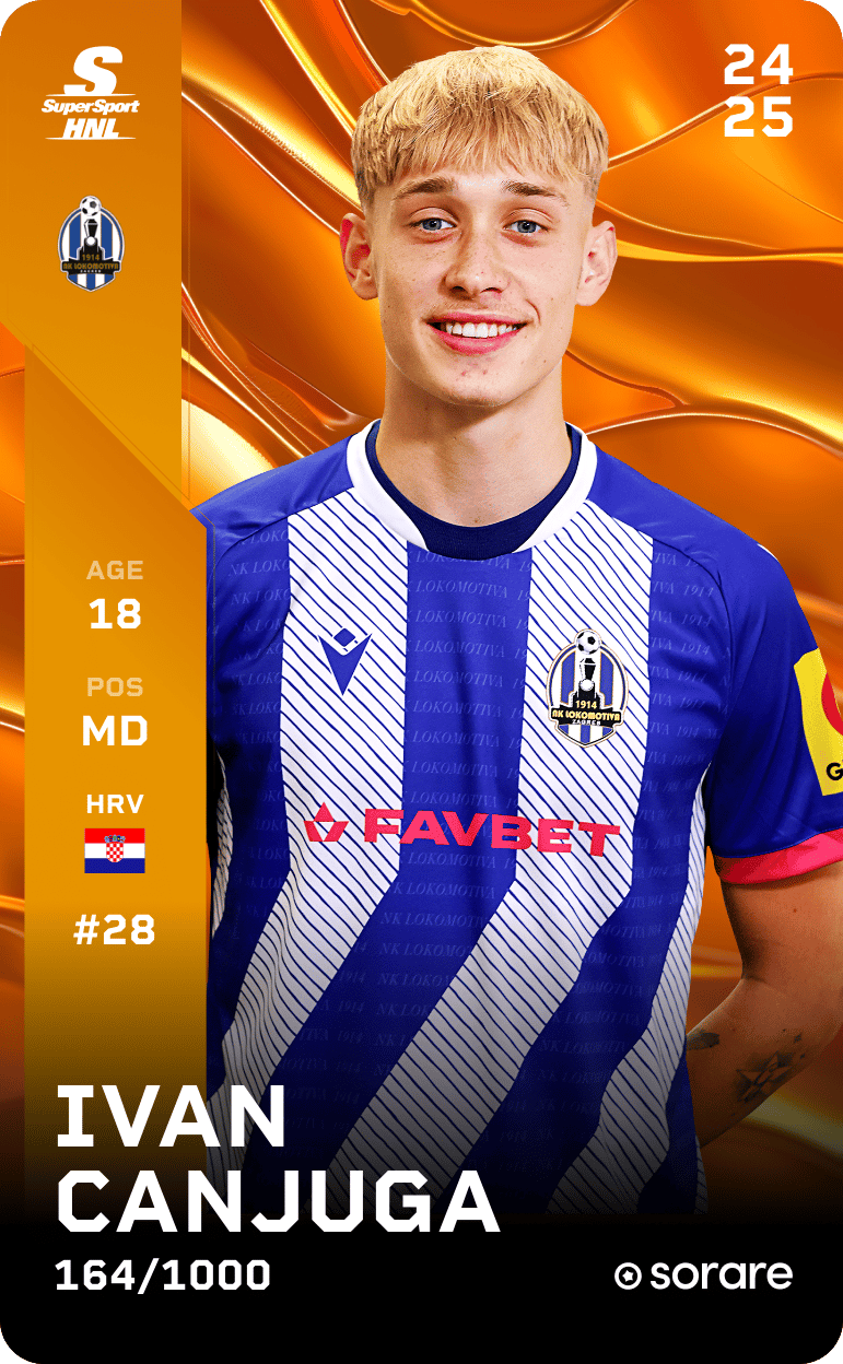 Ivan Canjuga 2024-25 • Limited 164/1000