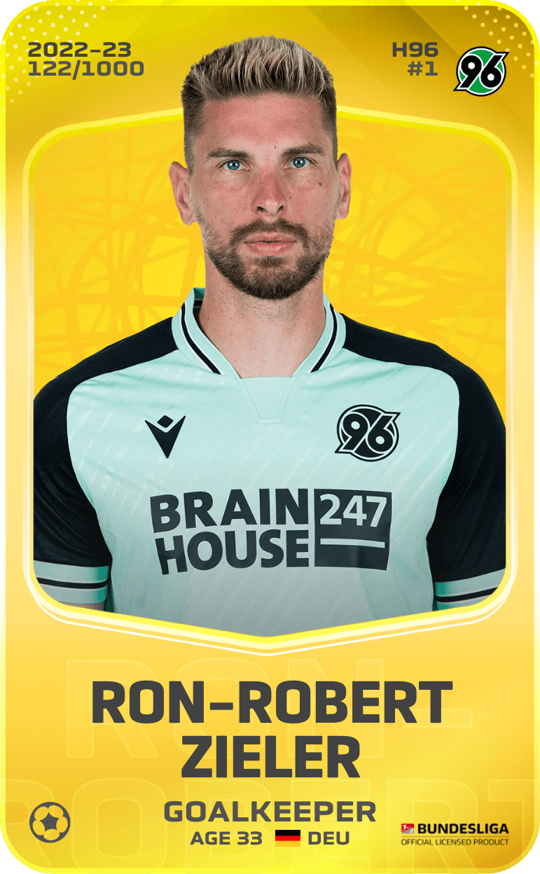 Ron-Robert Zieler 2022-23 • Limited 122/1000