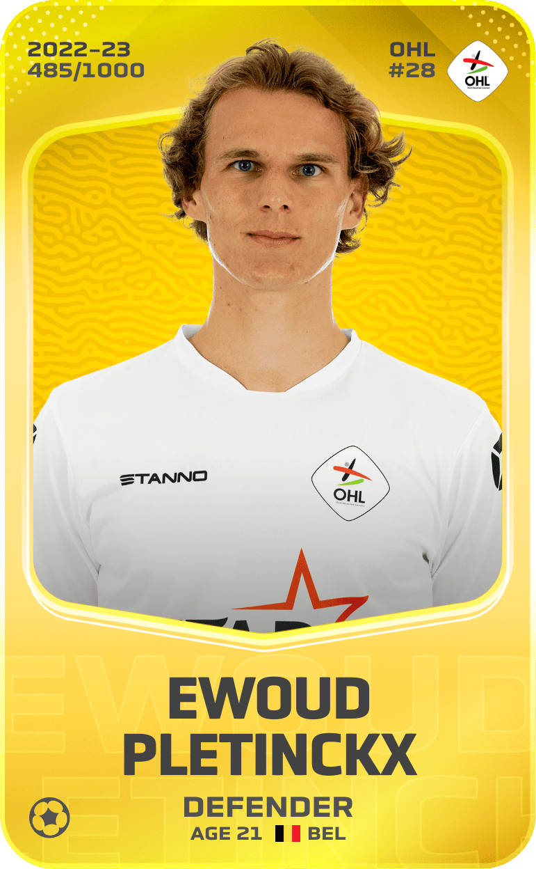 Ewoud Pletinckx 2022-23 • Limited 485/1000