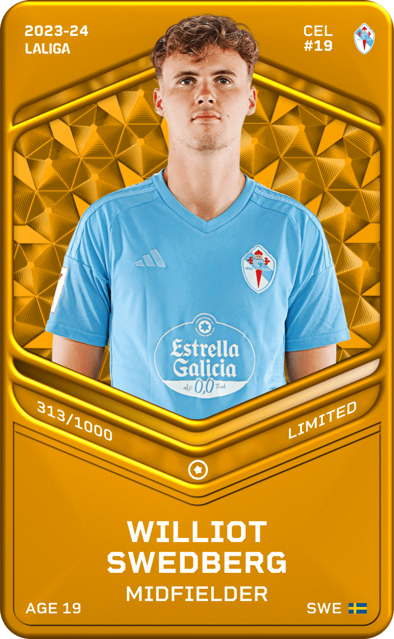Williot Swedberg 2023-24 • Limited 313/1000