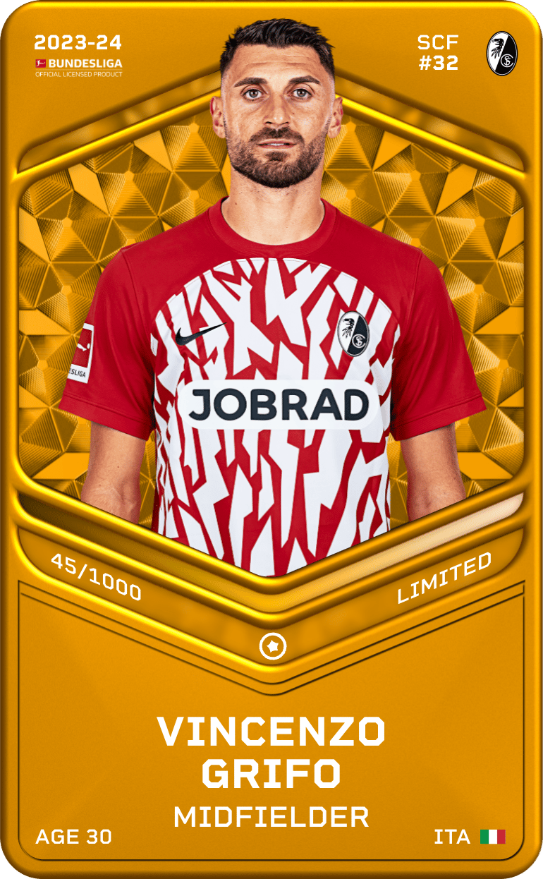 Vincenzo Grifo 2023-24 • Limited 45/1000