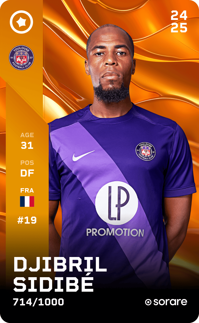 Djibril Sidibé 2024-25 • Limited 714/1000