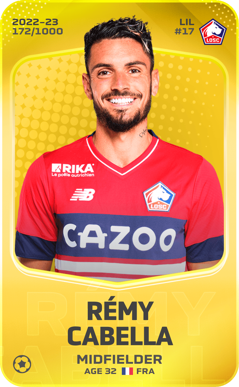 Rémy Cabella 2022-23 • Limited 172/1000