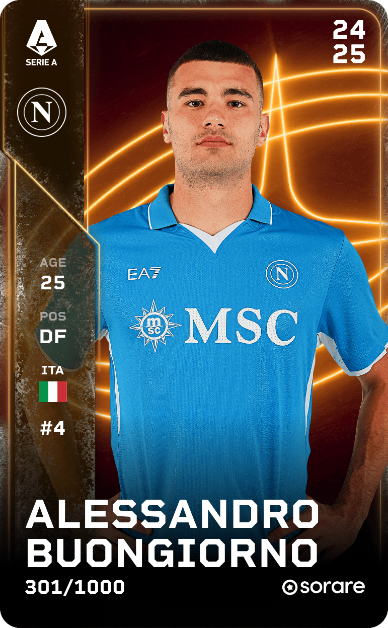 Alessandro Buongiorno 2024-25 • Limited 301/1000