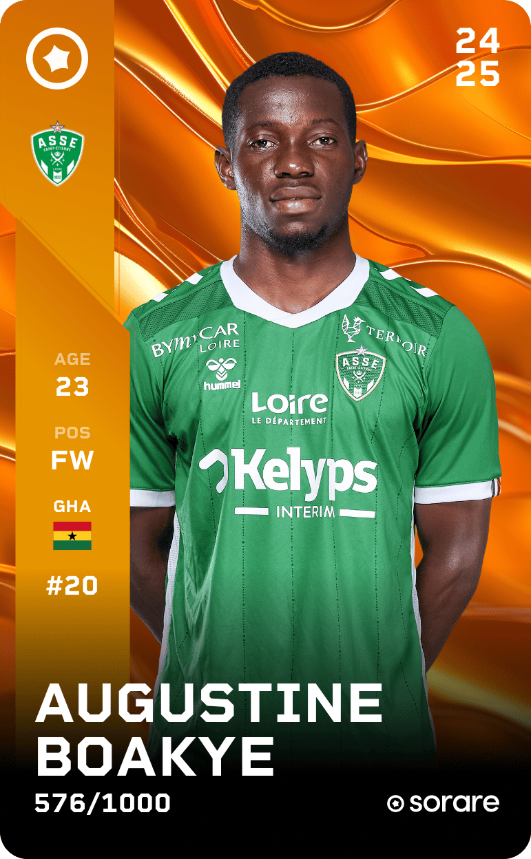 Augustine Boakye 2024-25 • Limited 576/1000