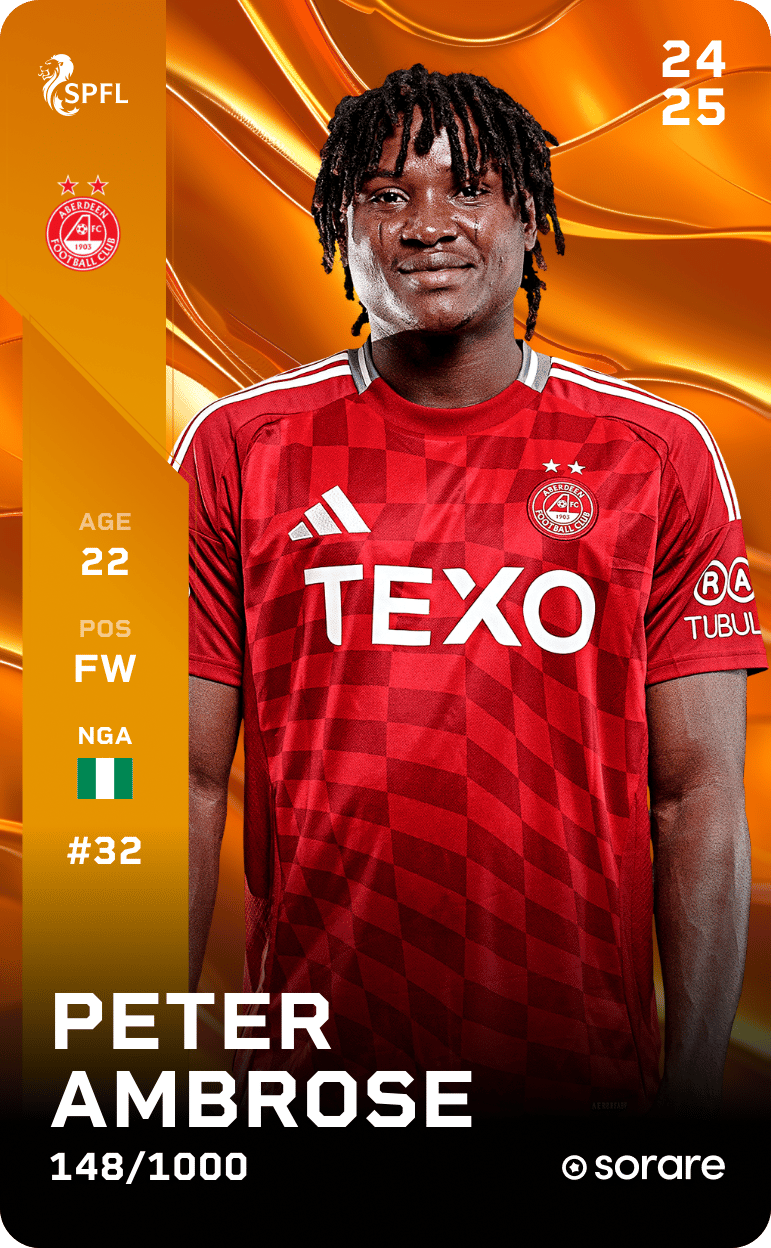 Peter Ambrose 2024-25 • Limited 148/1000