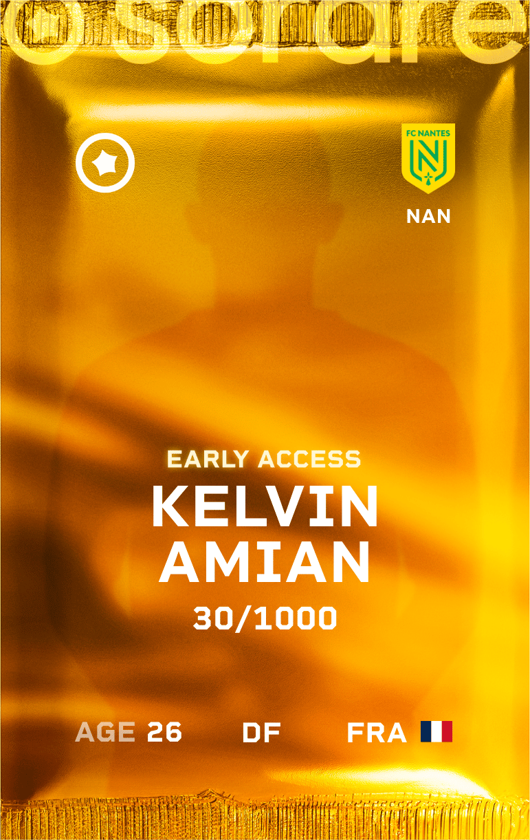 Kelvin Amian 2024-25 • Limited 30/1000
