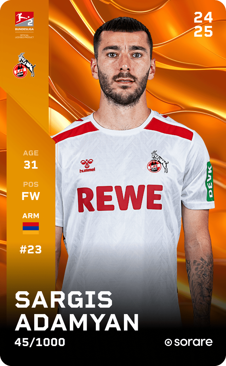 Sargis Adamyan 2024-25 • Limited 45/1000