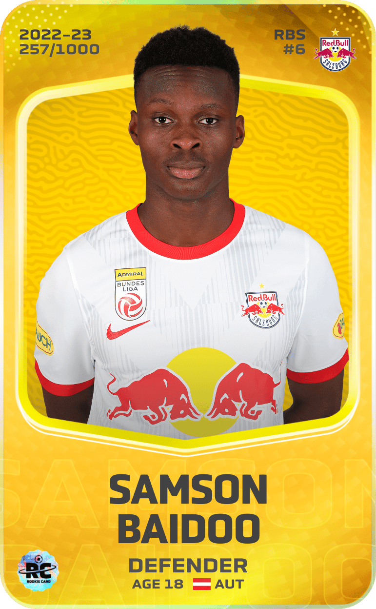 Samson Baidoo 2022-23 • Limited 257/1000