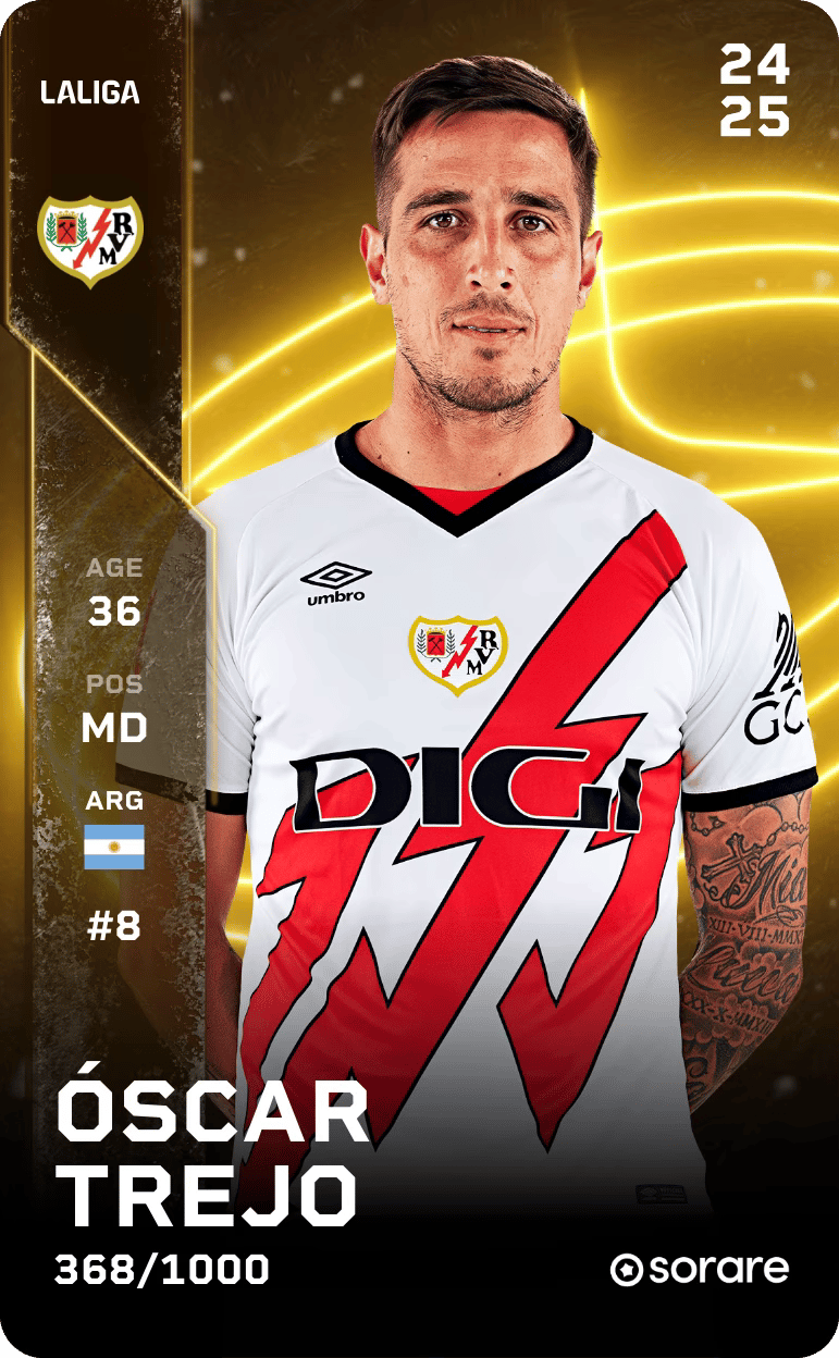 Óscar Trejo 2024-25 • Limited 368/1000