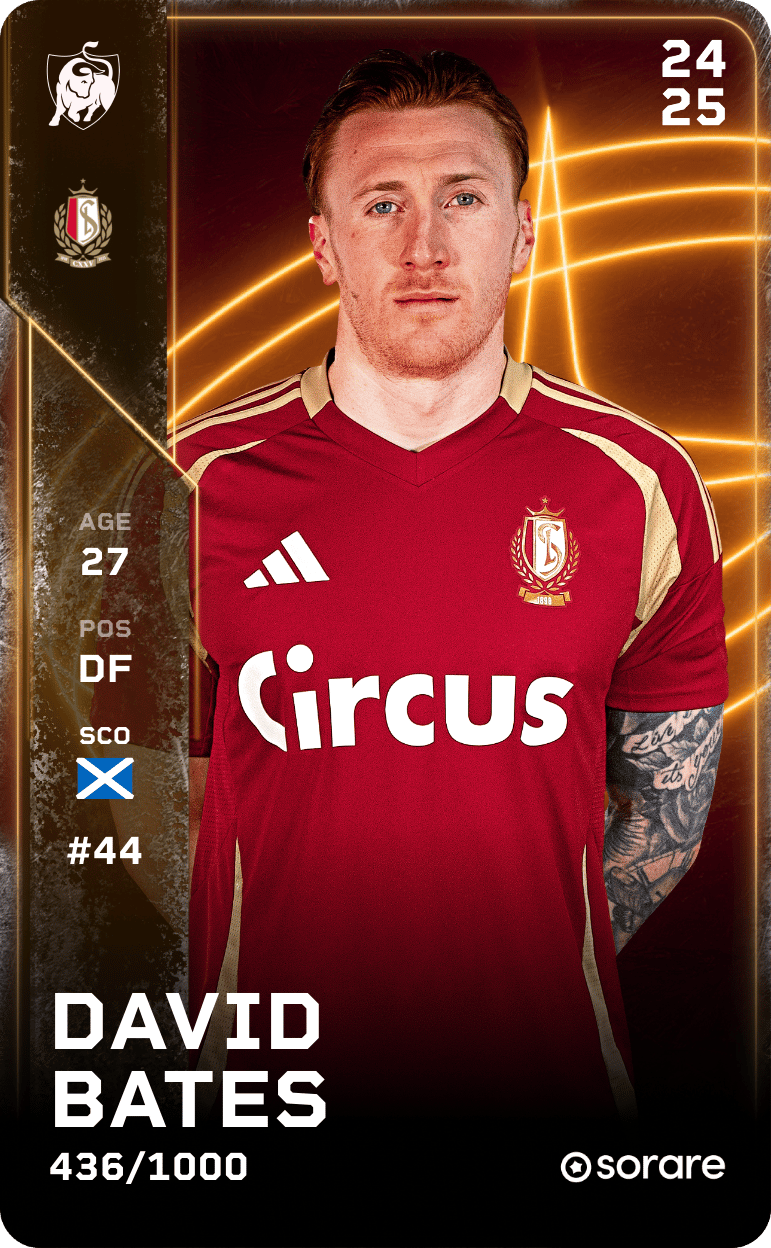 David Bates 2024-25 • Limited 436/1000