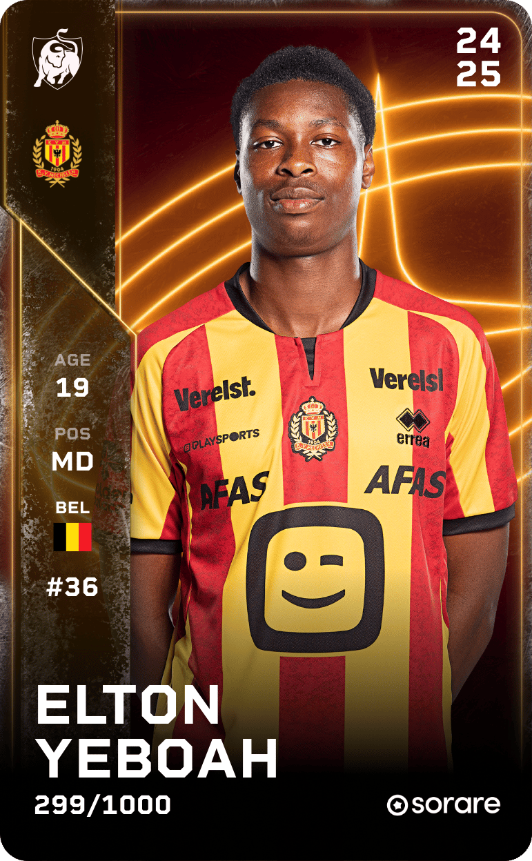 Elton Yeboah 2024-25 • Limited 299/1000