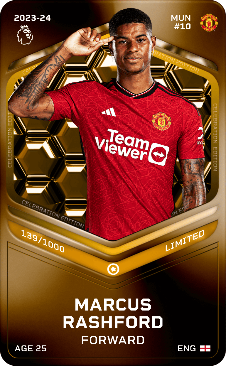 Marcus Rashford 2023-24 • Limited 139/1000