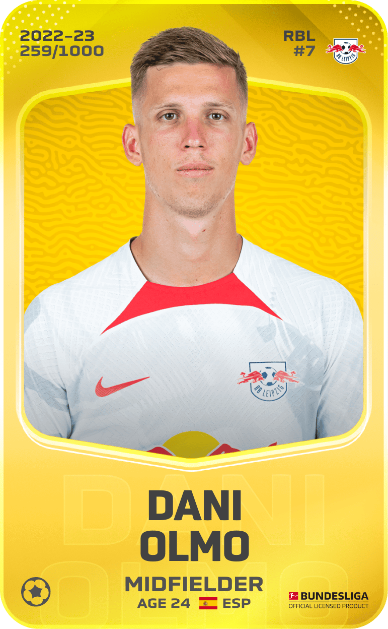 Dani Olmo 2022-23 • Limited 259/1000