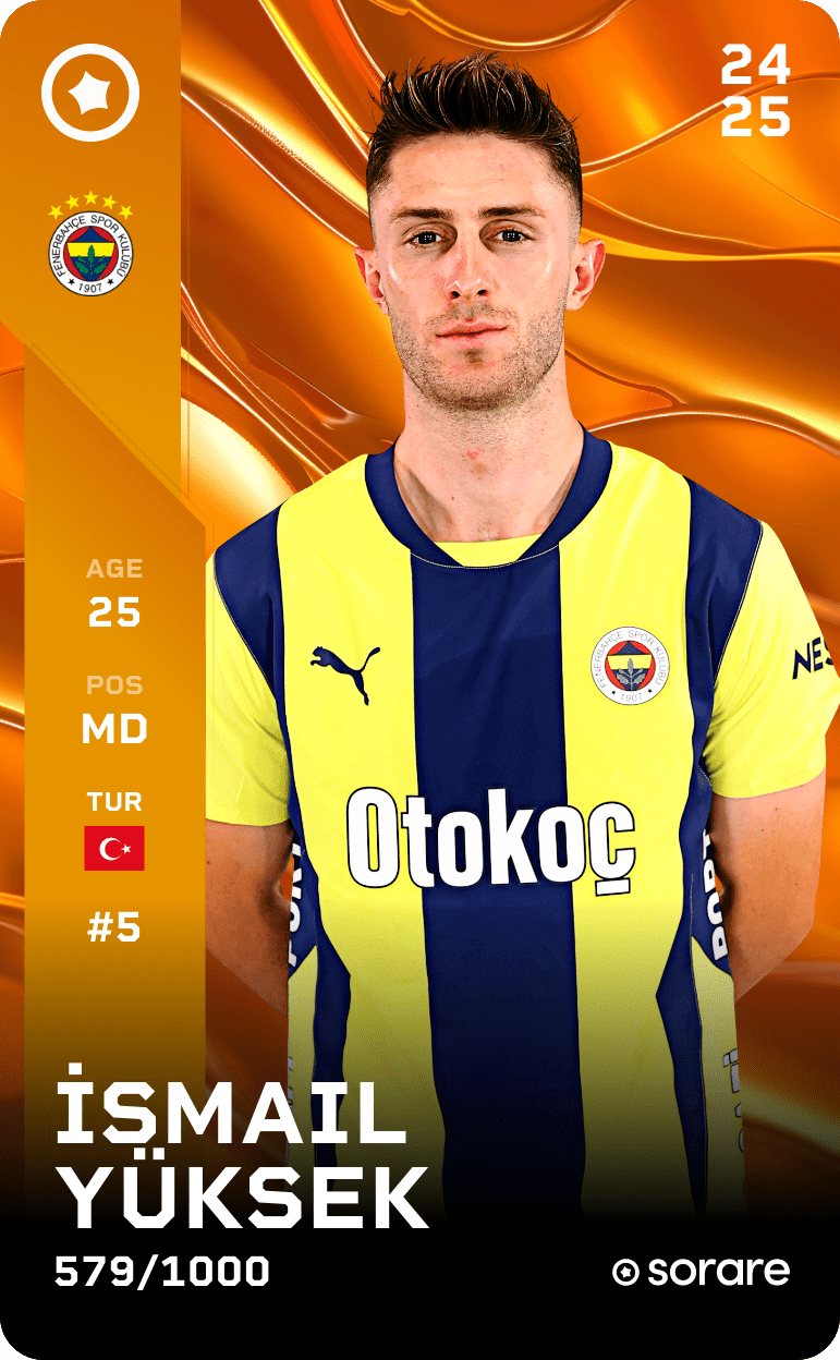 İsmail Yüksek 2024-25 • Limited 579/1000