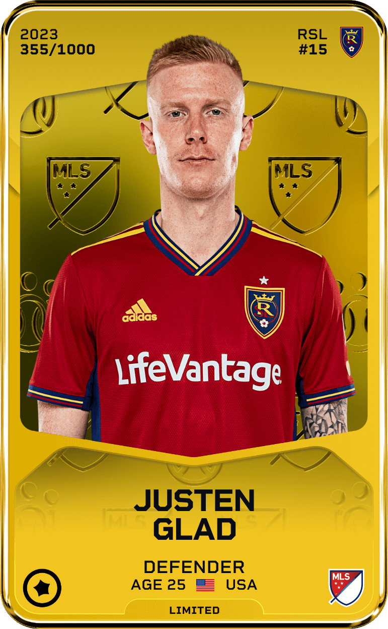 Justen Glad 2023-24 • Limited 355/1000