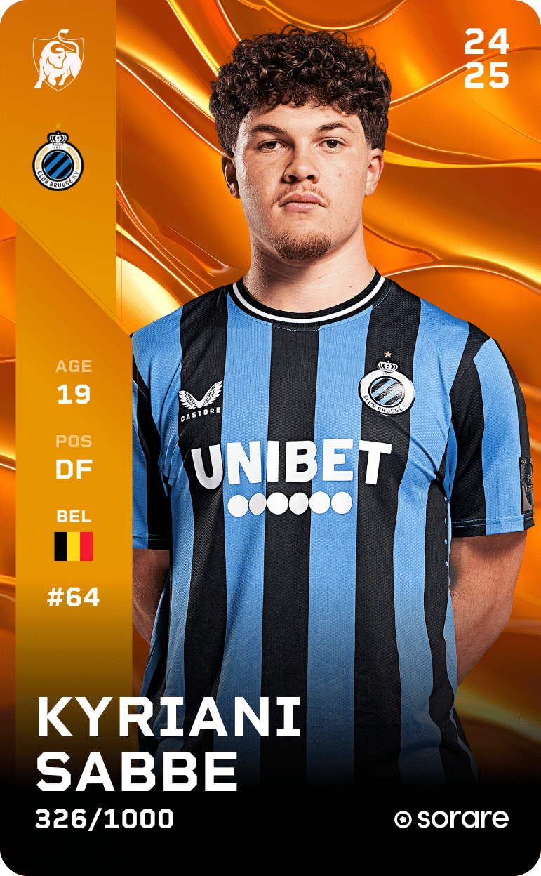 Kyriani Sabbe 2024-25 • Limited 326/1000