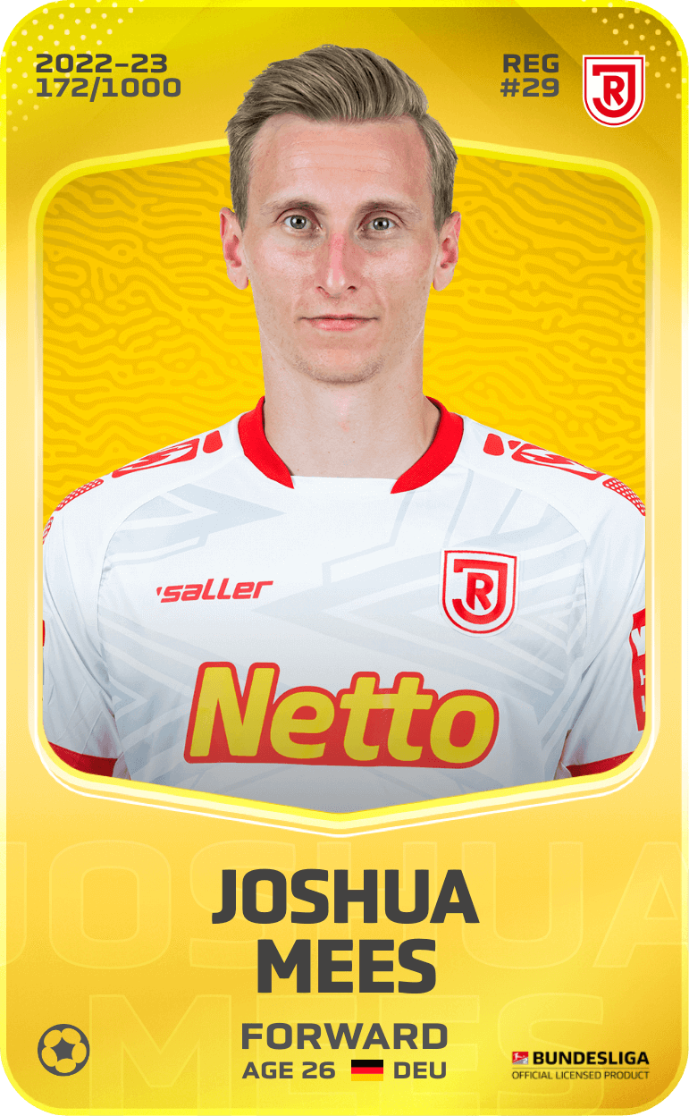 Joshua Mees 2022-23 • Limited 172/1000