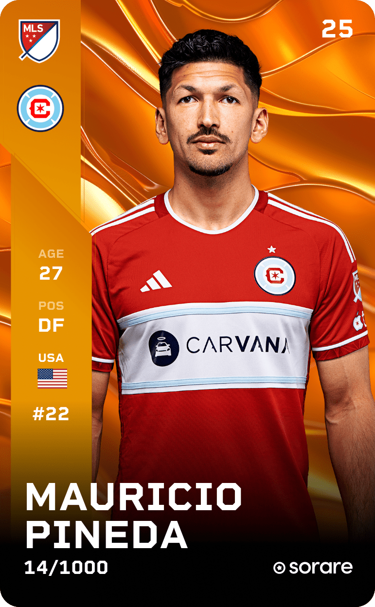 Mauricio Pineda 2025-26 • Limited 14/1000