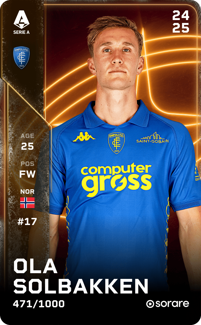 Ola Solbakken 2024-25 • Limited 471/1000