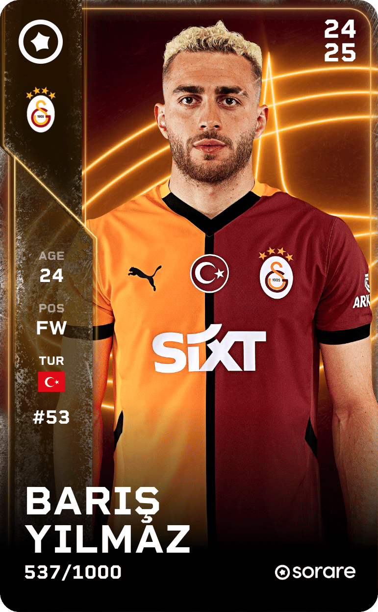 Barış Yılmaz 2024-25 • Limited 537/1000