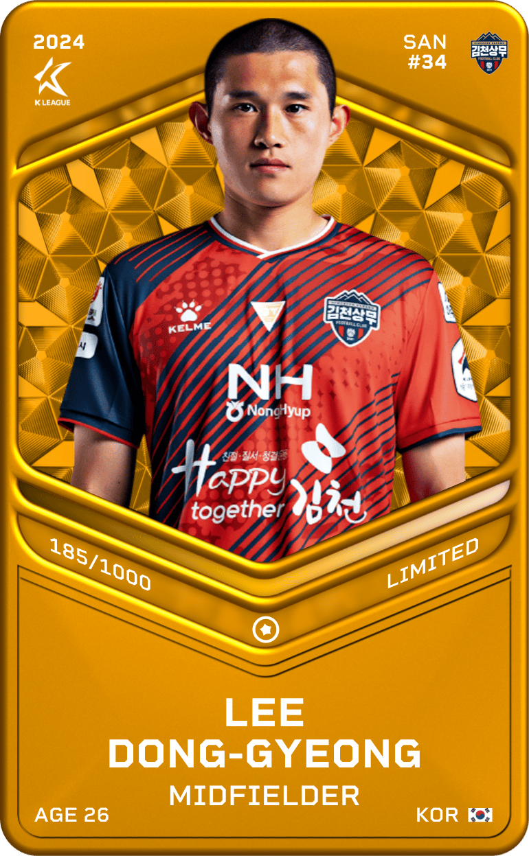 Lee Dong-Gyeong 2024-25 • Limited 185/1000