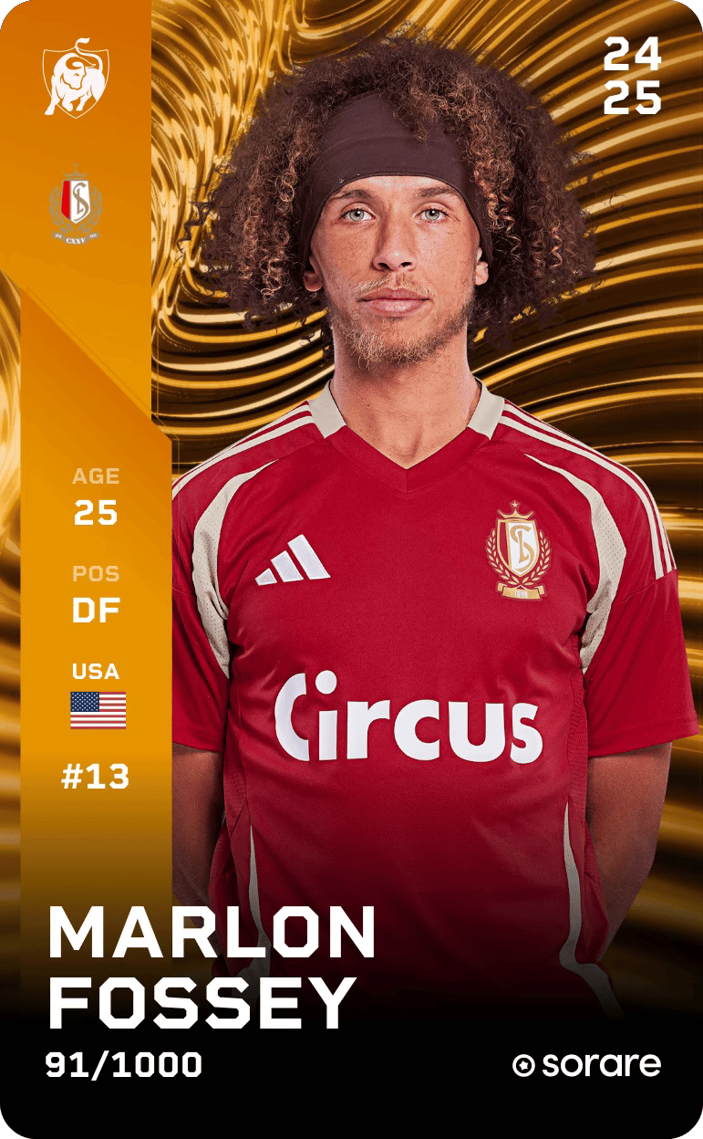 Marlon Fossey 2024-25 • Limited 91/1000