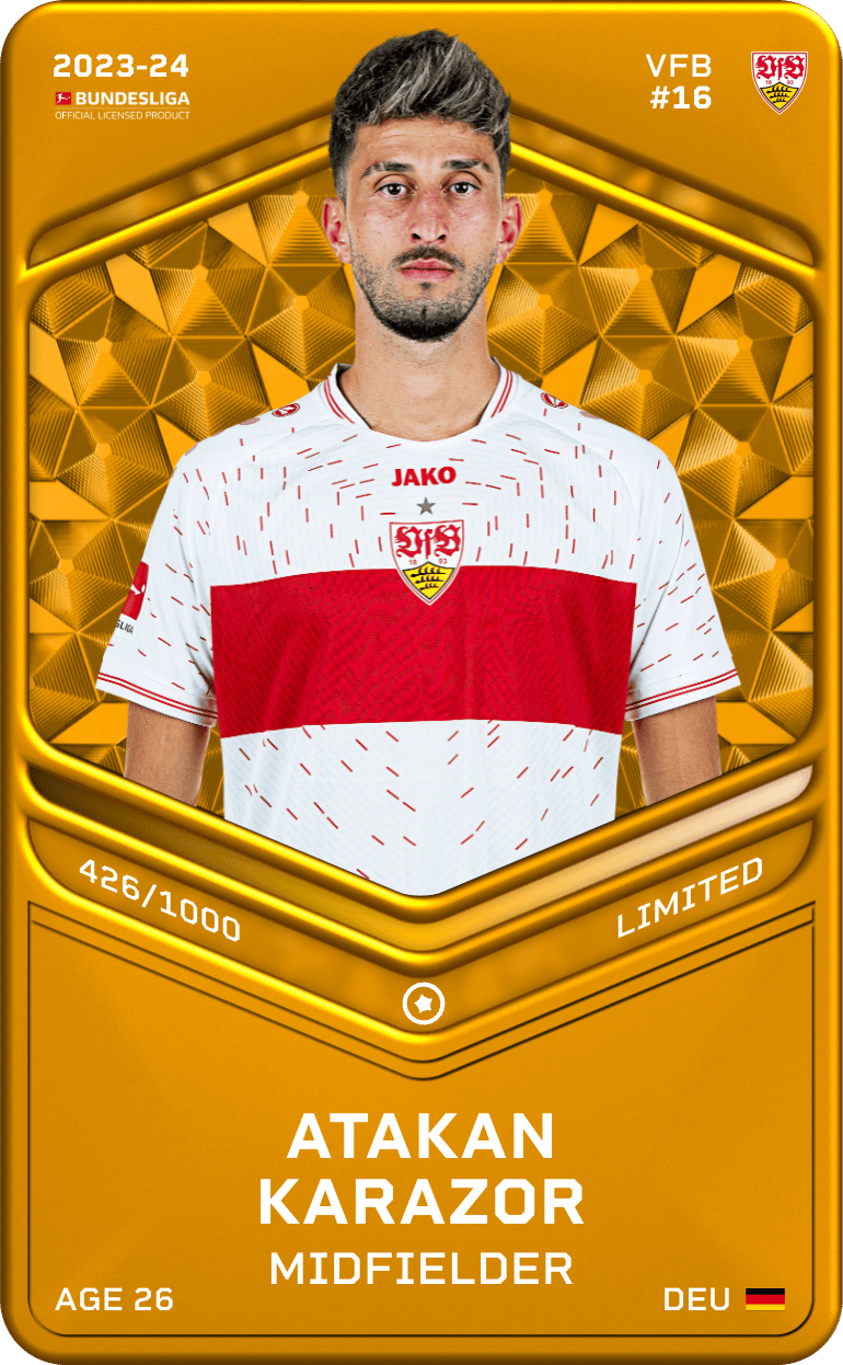Atakan Karazor 2023-24 • Limited 426/1000