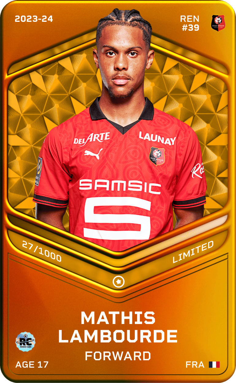 Mathis lambourde 2023-24 • Limited 27/1000