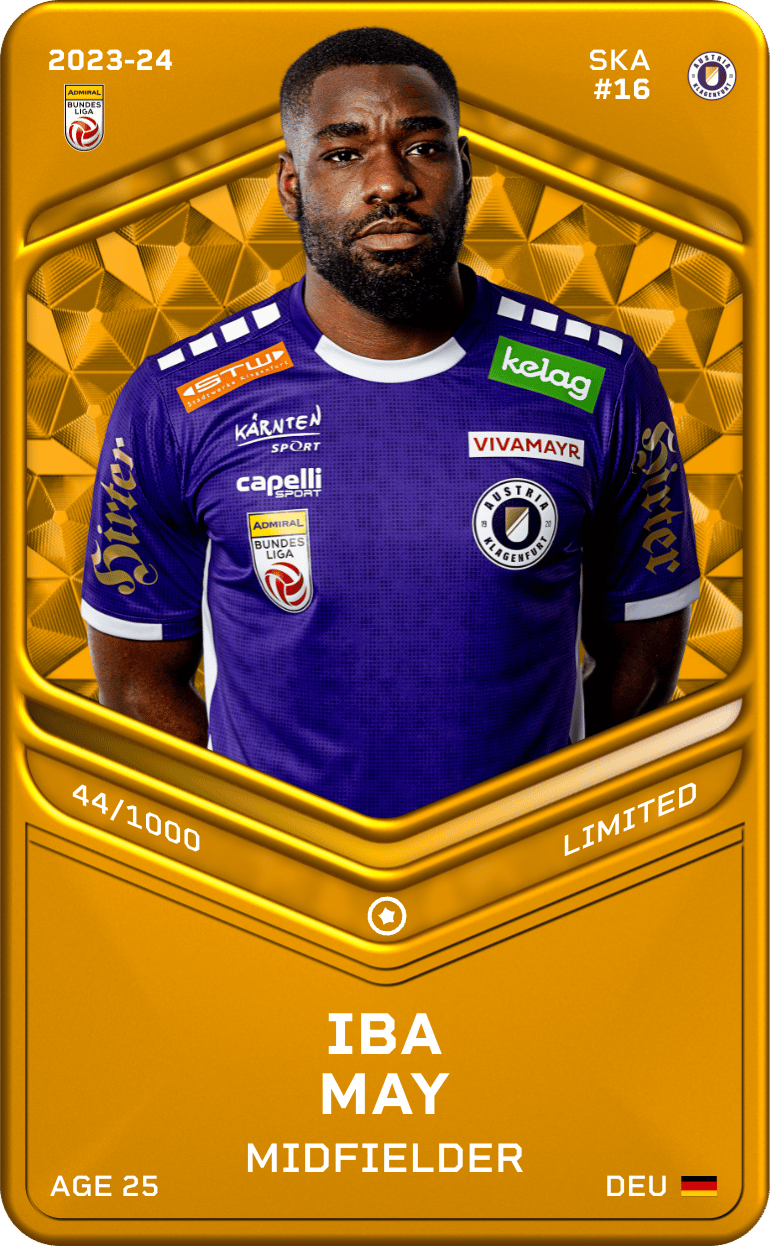 Iba May 2023-24 • Limited 44/1000