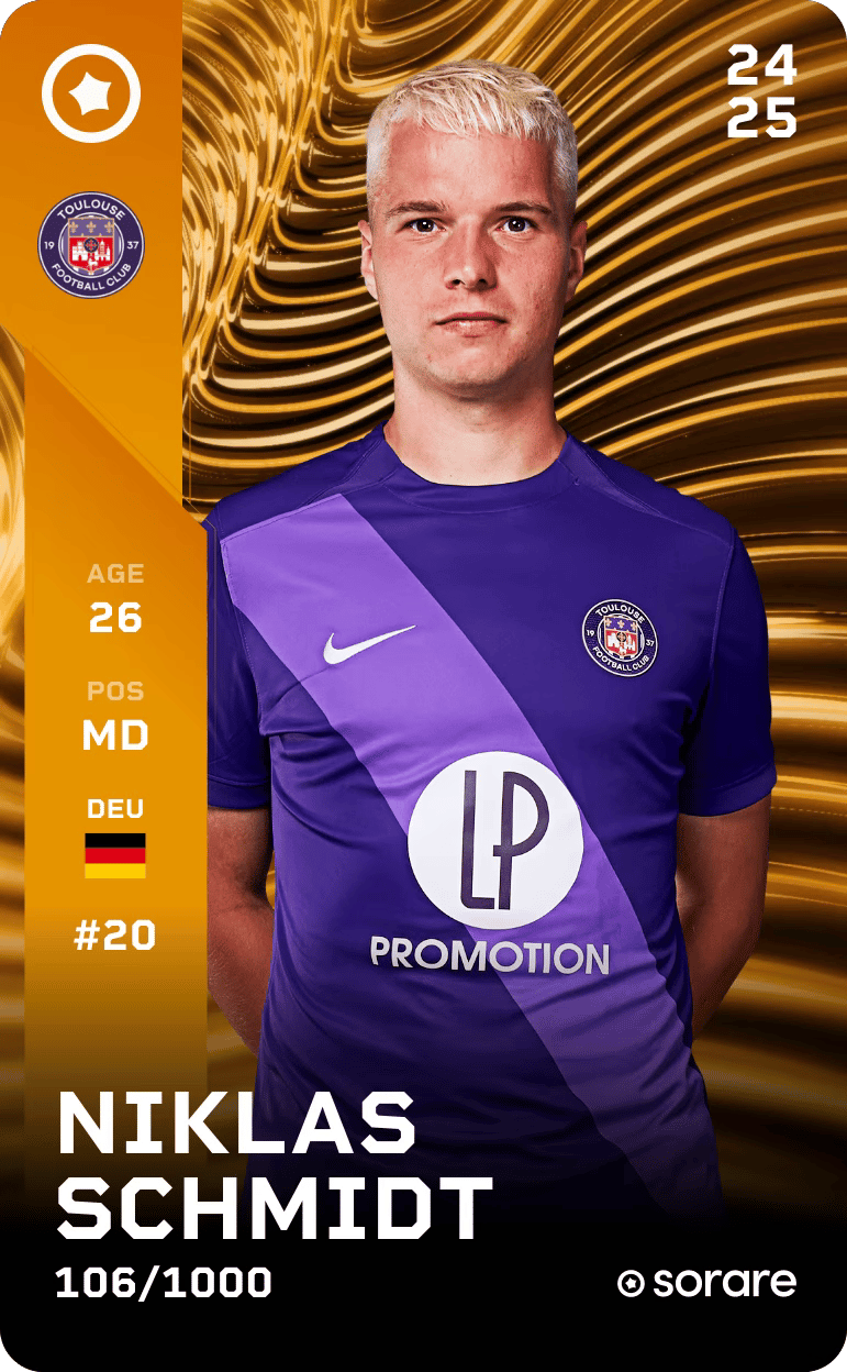 Niklas Schmidt 2024-25 • Limited 106/1000