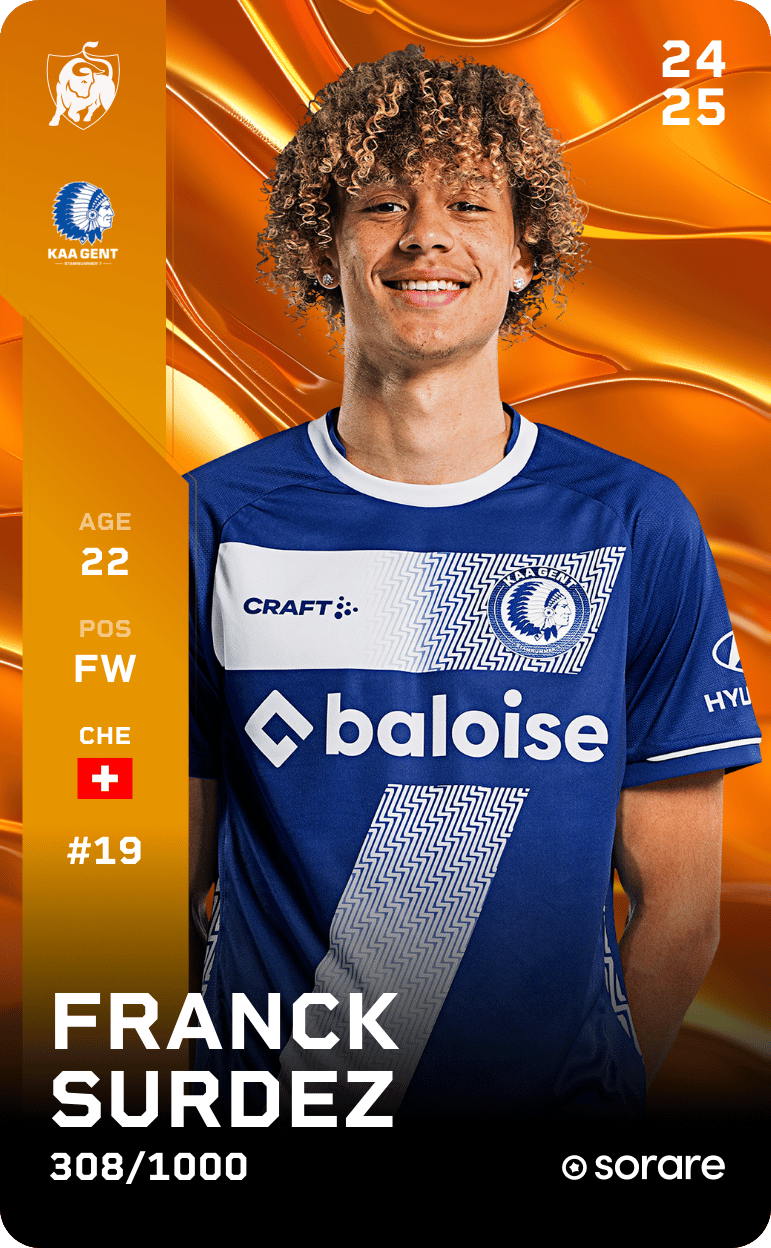 Franck Surdez 2024-25 • Limited 308/1000