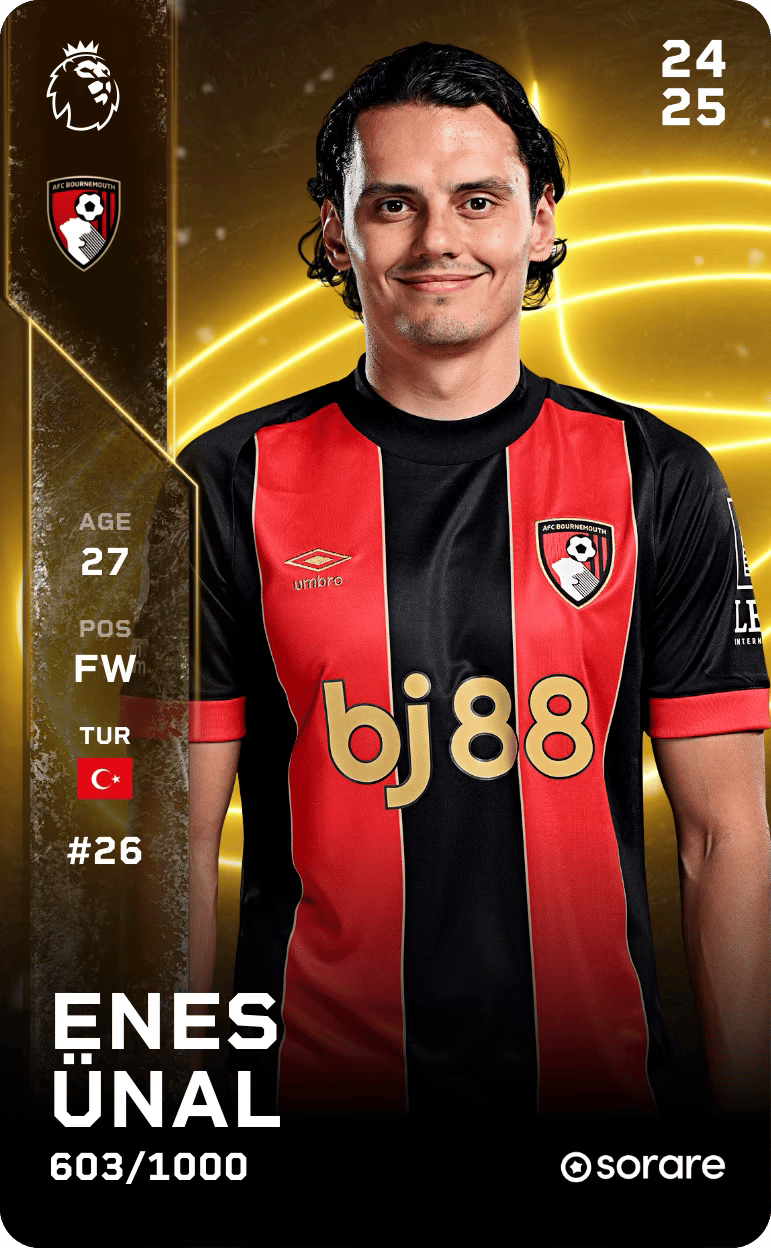 Enes Ünal 2024-25 • Limited 603/1000