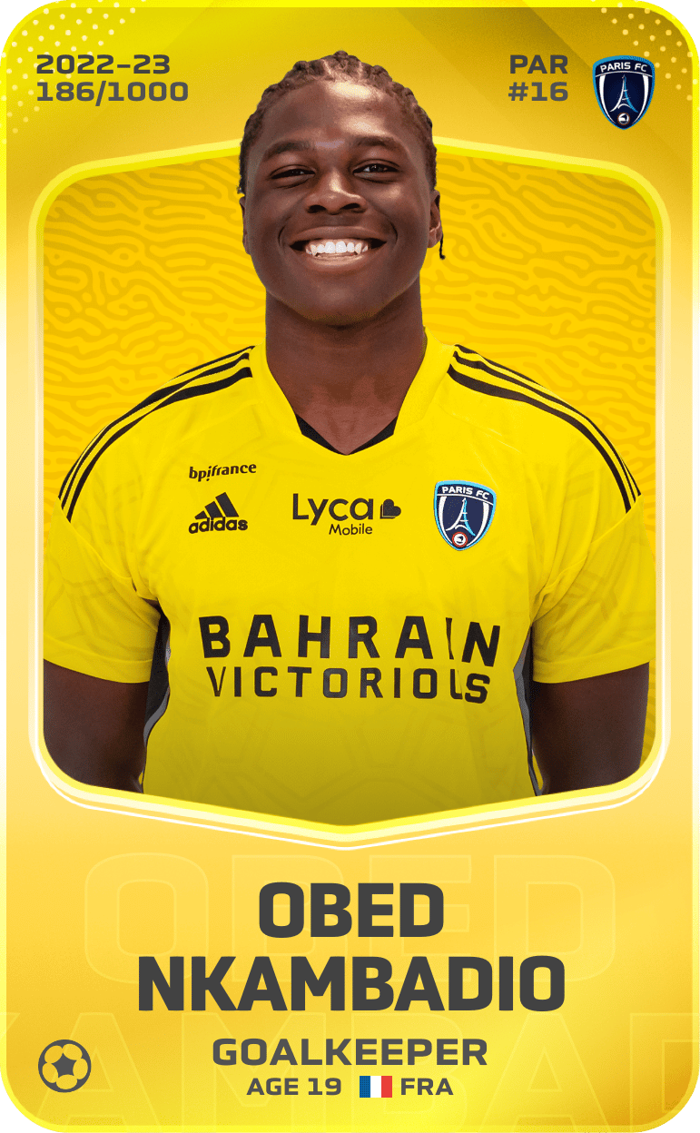 Obed Nkambadio 2022-23 • Limited 186/1000