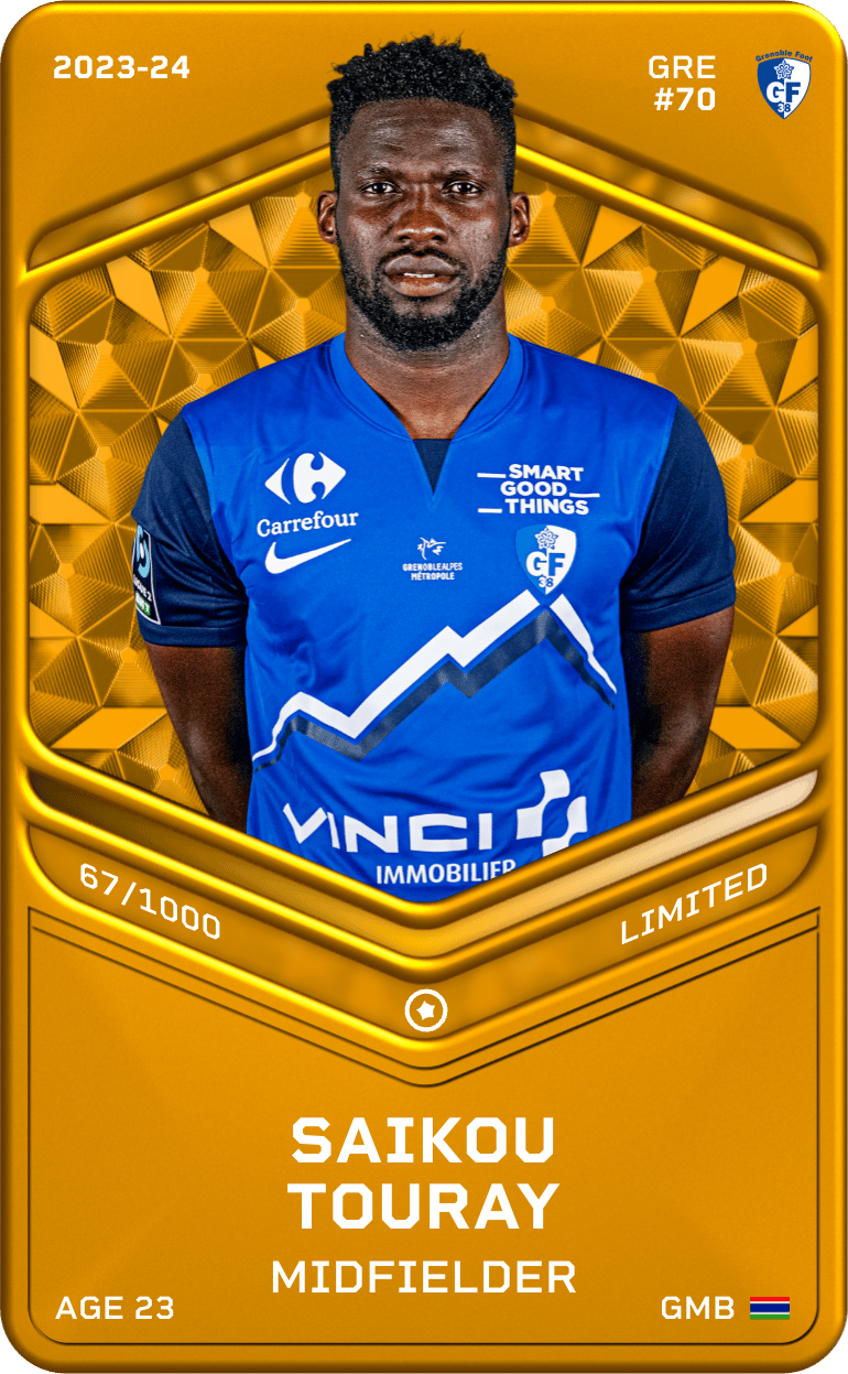 Saikou Touray 2023-24 • Limited 67/1000